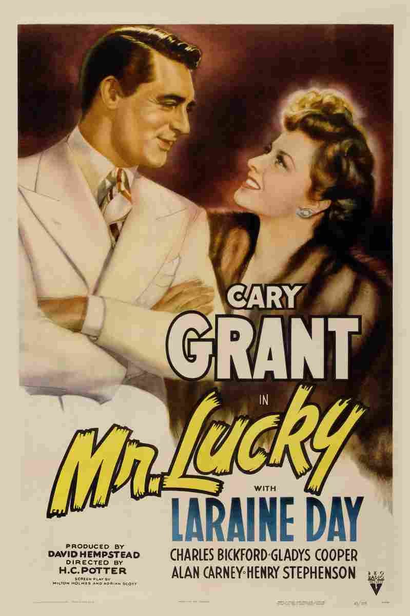 Mr Lucky 01  film star poster A4 Photo Print