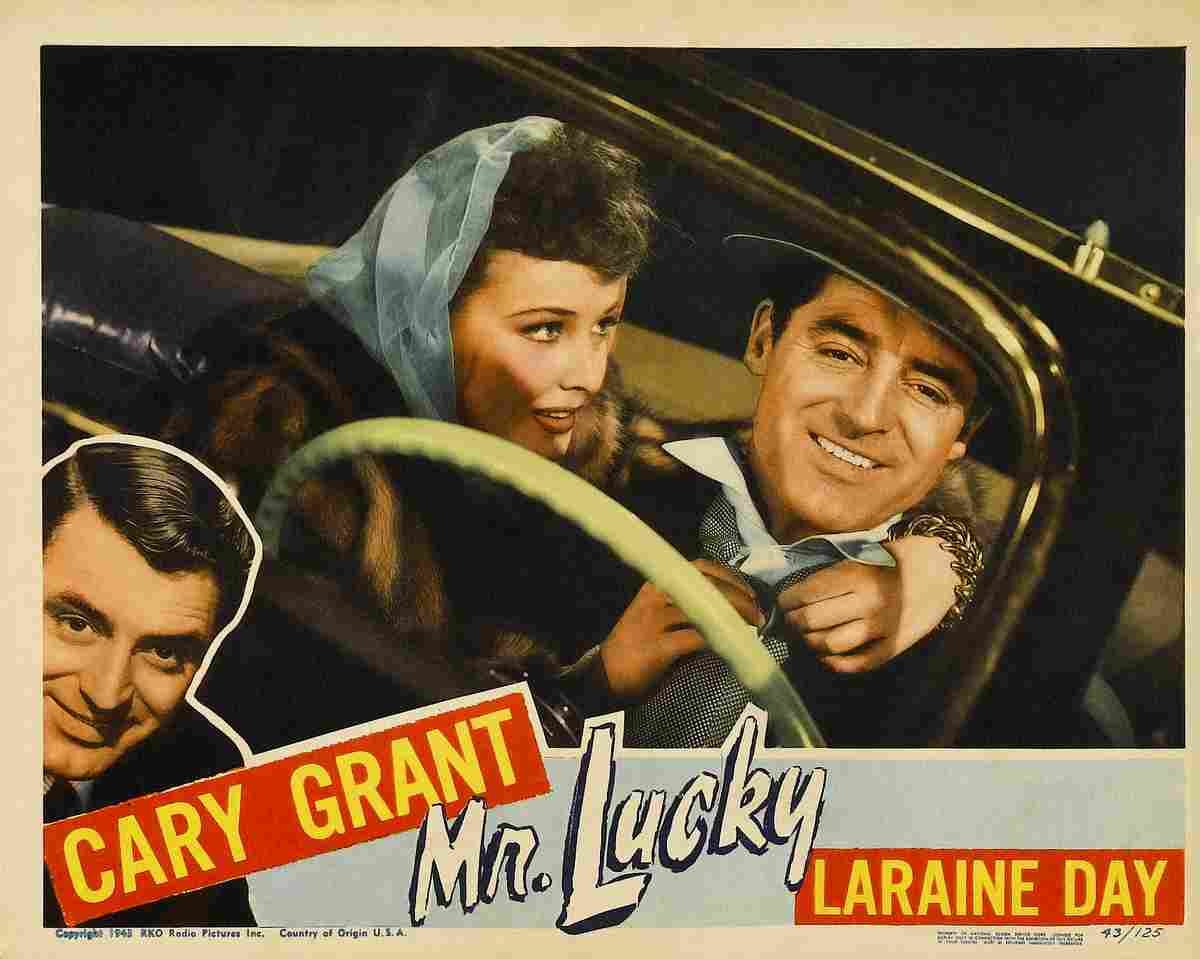Mr Lucky 03  film star poster A4 Photo Print