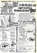 Mr Me Bee Vintage Retro Advert Ads A4 Photo Print