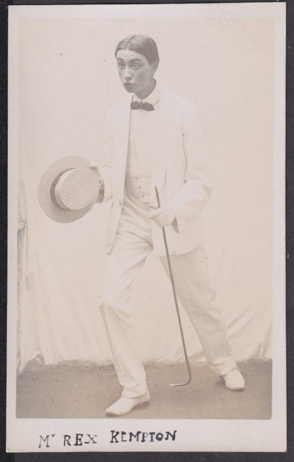 Mr Rex Kempton Singer Littlehampton Vintage A4 Photo Print