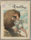 Mr Sisyphus Cortelyou rolling it up PUCK A4 Photo Print