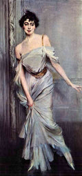 Mrs Charles Max Giovanni Boldini Impressionism European A4 Photo Print