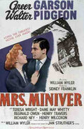  Mrs Miniver 01 film star poster A4 Photo Print