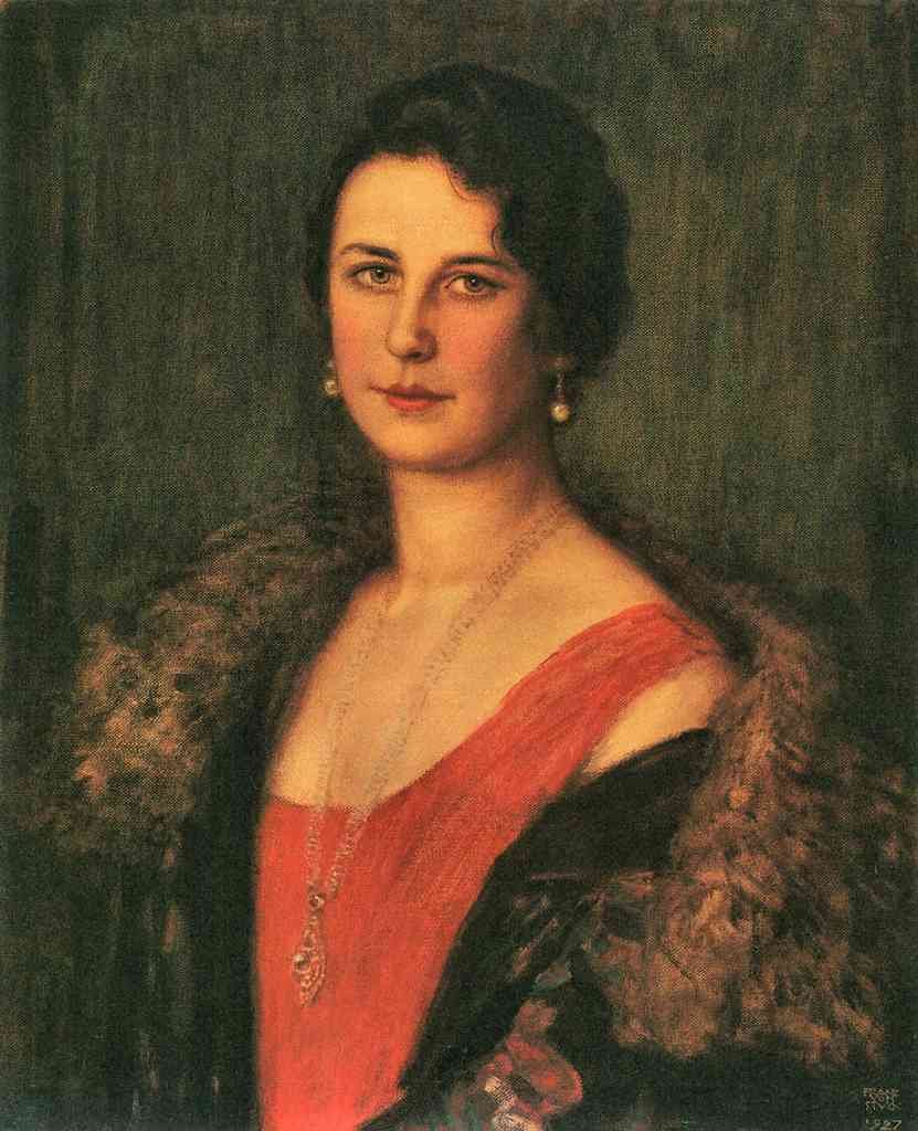 Mrs Patzak Franz Von Stuck Symbolism A4 Photo Print