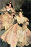 Mrs. Carl Meyer and Her Children by John Singer Sargent Impressionism American A4 Photo Print