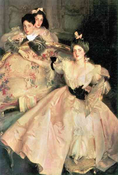 Mrs. Carl Meyer and Her Children by John Singer Sargent Impressionism American A4 Photo Print