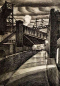 Mstislav Dobuzhinsky bridge in london 2 A4 Photo Print