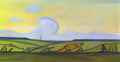 Mstislav Dobuzhinsky evening landscape 1915 Art A4 Photo Print