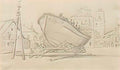 Mstislav Dobuzhinsky pskov 1923 Art A4 Photo Print