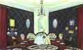 Mstislav Dobuzhinsky the blue lounge Art A4 Photo Print
