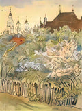 Mstislav Dobuzhinsky the spring in kaunas 1923 Art A4 Photo Print