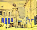 Mstislav Dobuzhinsky vitebsk 1919 Art A4 Photo Print