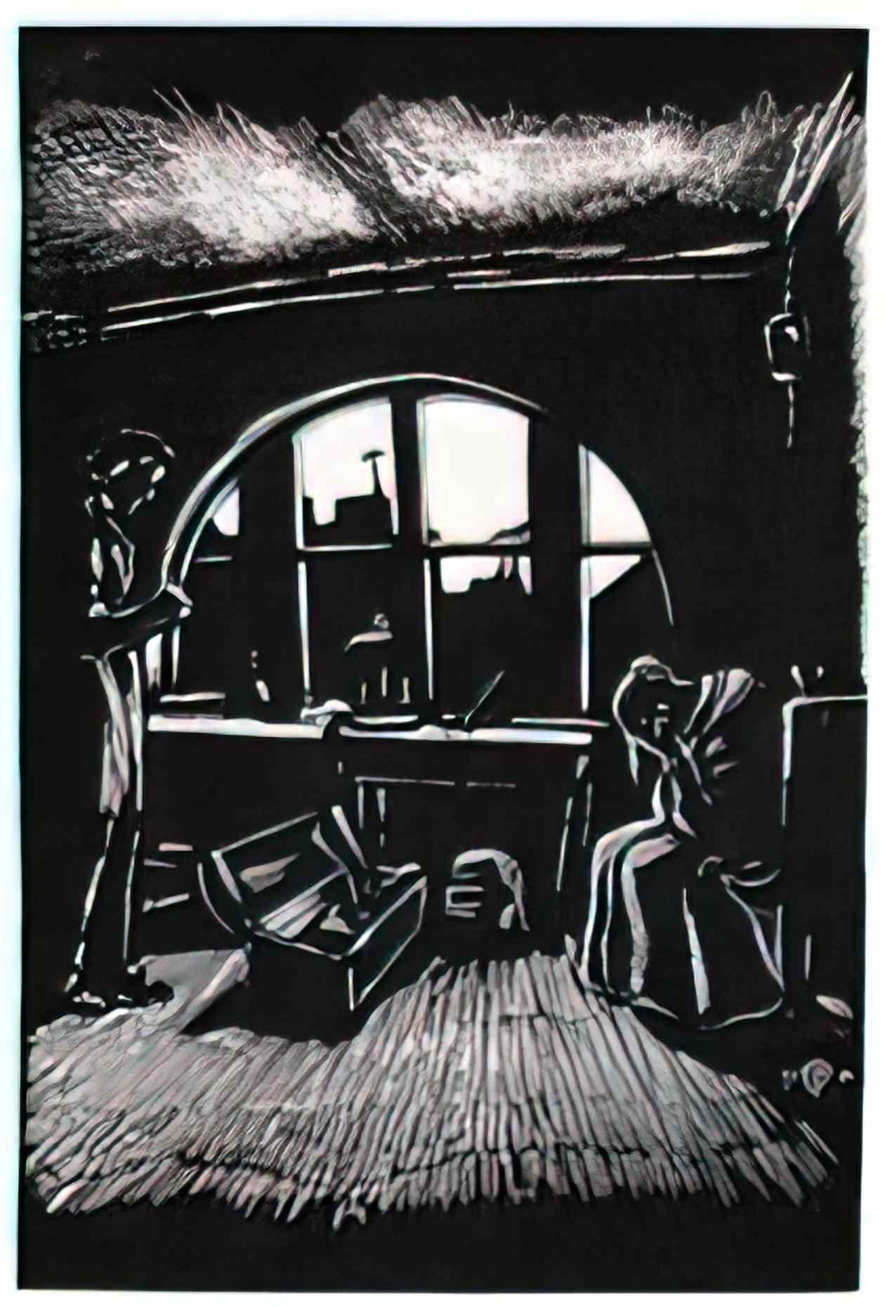 Mstislav Dobuzhinsky white nights 1922 3 Art A4 Photo Print