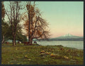 Mt Hood from the Columbia River Vintage A4 Photo Print