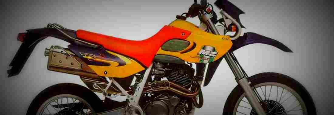 MuZ Baghira 1999 1 825x284 motorbike A4 Photo Print