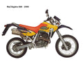 MuZ Baghira 660 1999 motorbike A4 Photo Print