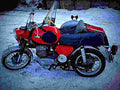 MuZ TS 125 1981 6 motorbike A4 Photo Print