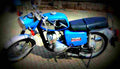 MuZ TS 150 1974 1 motorbike A4 Photo Print