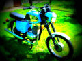 MuZ TS 150 1976 3 motorbike A4 Photo Print
