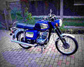 MuZ TS 250 1974 2 motorbike A4 Photo Print