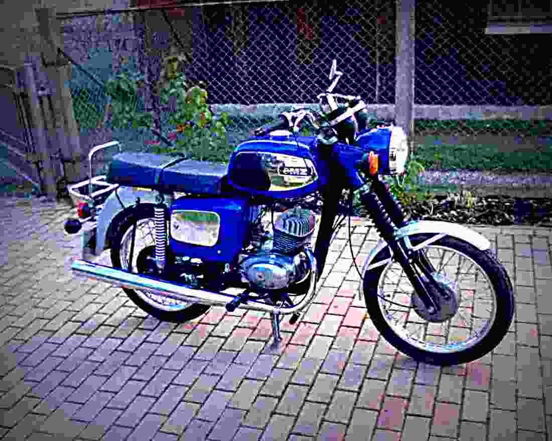 MuZ TS 250 1974 2 motorbike A4 Photo Print