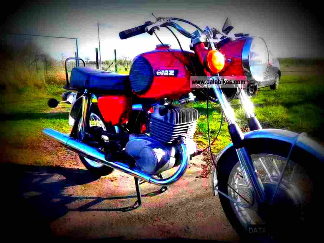 MuZ TS 250 1974 3 motorbike A4 Photo Print