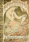 Mucha Alphons 1860 1939 Les Menus & Programmes Illustres 1898 A4 Photo Print