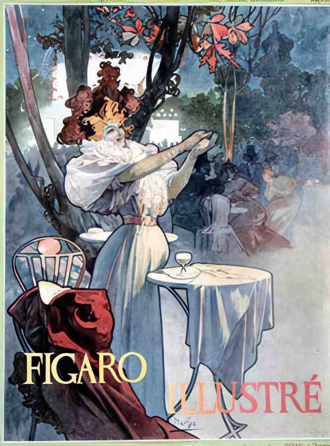 MuchaFigaro Vintage Advert A4 Photo Print