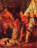 Mucius Scaevola Before Porsenna Rubens A4 Photo Print