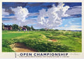 Muirfield Links Open Vintage Retro Advert Poster A4 Photo Print