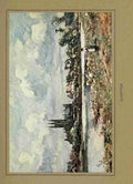 Muirhead John 1863 1927 The River of London 1912 Hampton A4 Photo Print