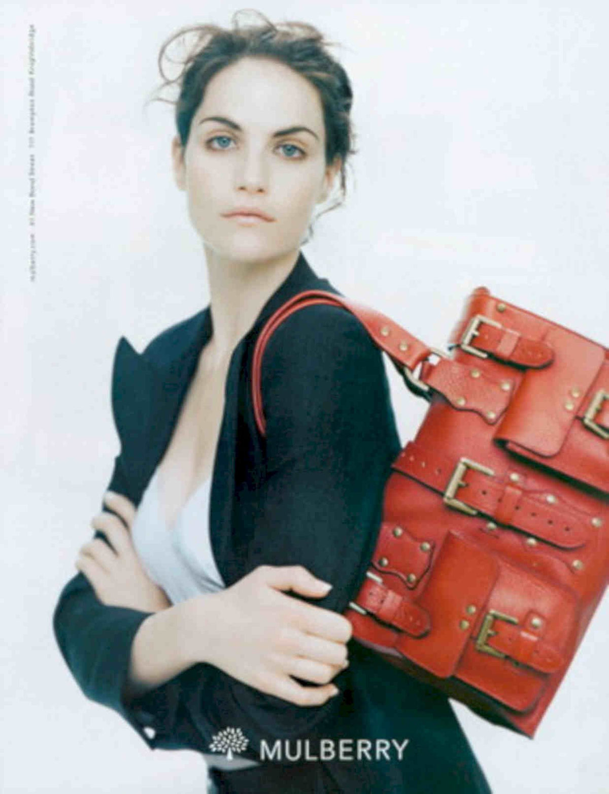 Mulberry Handbag Backpack Vintage Retro Advert Poster A4 Photo Print
