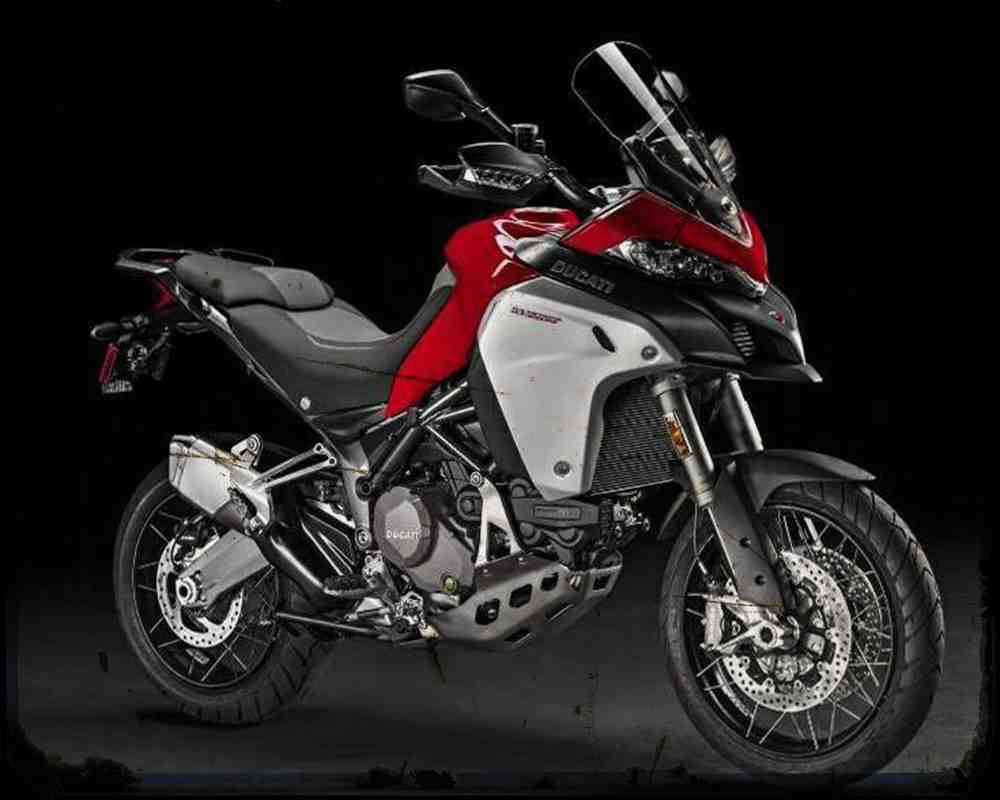 Multistrada Endu 16 03 A4 Photo Print Motorbike Vintage Aged