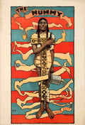 Mummy Poster Egyptian Vintage Retro Advert Poster A4 Photo Print