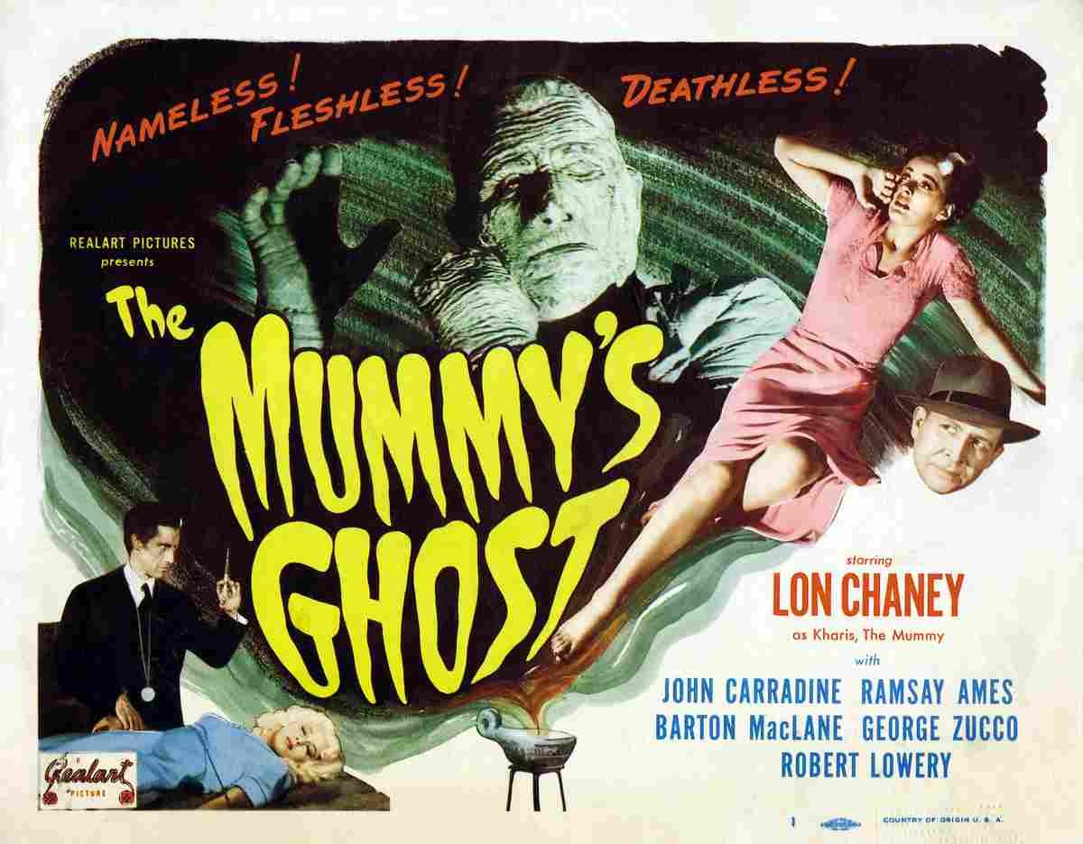 Mummys Ghost The 02  film star poster A4 Photo Print