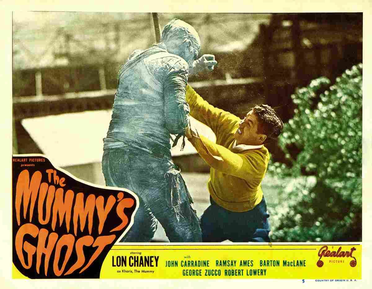 Mummys Ghost The 09  film star poster A4 Photo Print