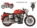 Munch 4TTS 1967 motorbike A4 Photo Print