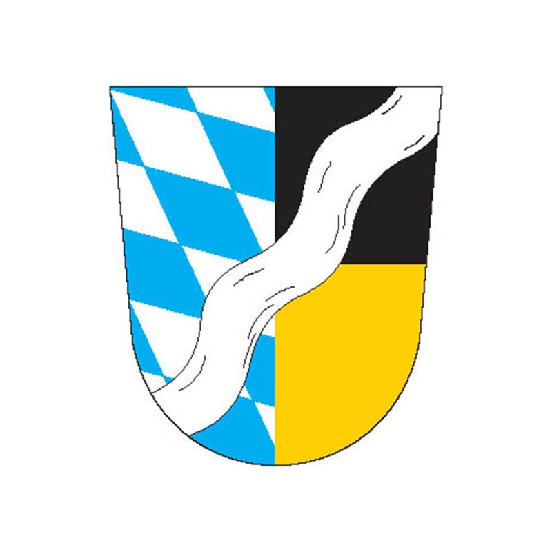 Munchen Kreis Coat Of Arms N5431 A4 Photo Print