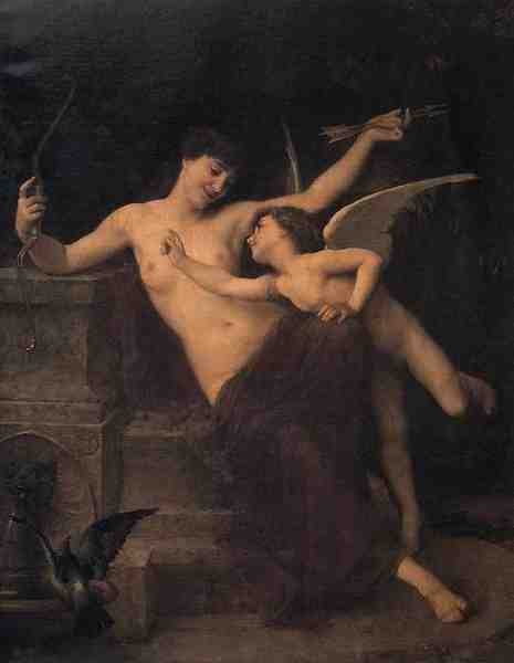 Munier Emile 1886 02 Love Disarmed A4 Photo Print
