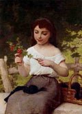 Munier Emile A Sprig Of Flowers A4 Photo Print