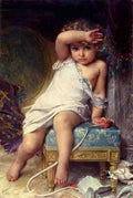 Munier Emile The Broken Vas A4 Photo Print