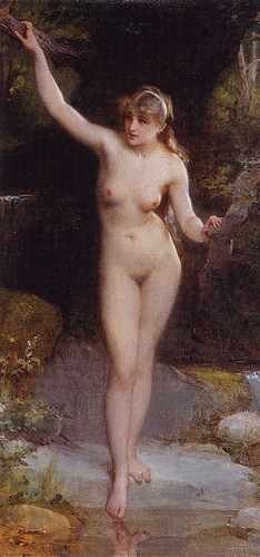 Munier Nd 8 La Baigneuse A4 Photo Print