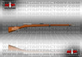 Murata Bolt Action Service Rifle Imperial Japan A4 Photo Print
