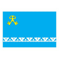 Muravlenko City Flag N683 A4 Photo Print