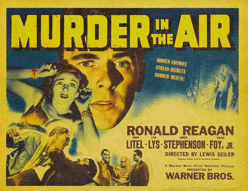 Murder in the Air 01  film star poster A4 Photo Print
