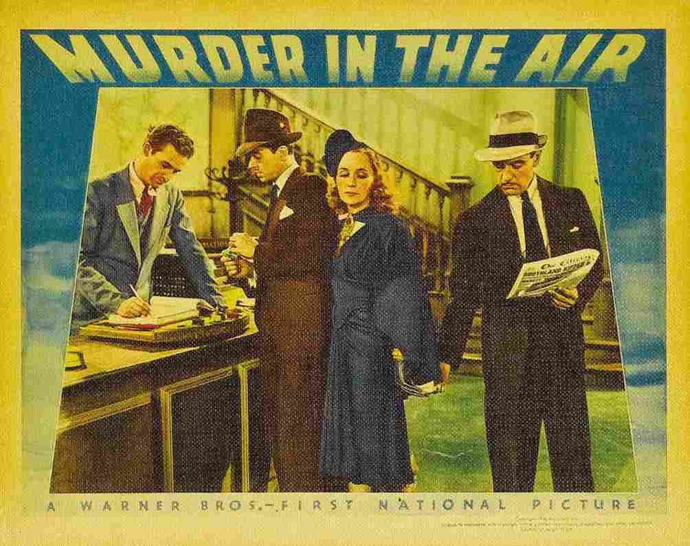 Murder in the Air 05  film star poster A4 Photo Print