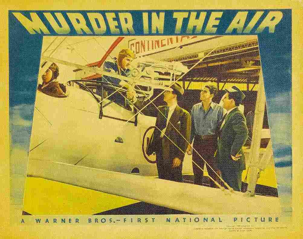 Murder in the Air 08  film star poster A4 Photo Print