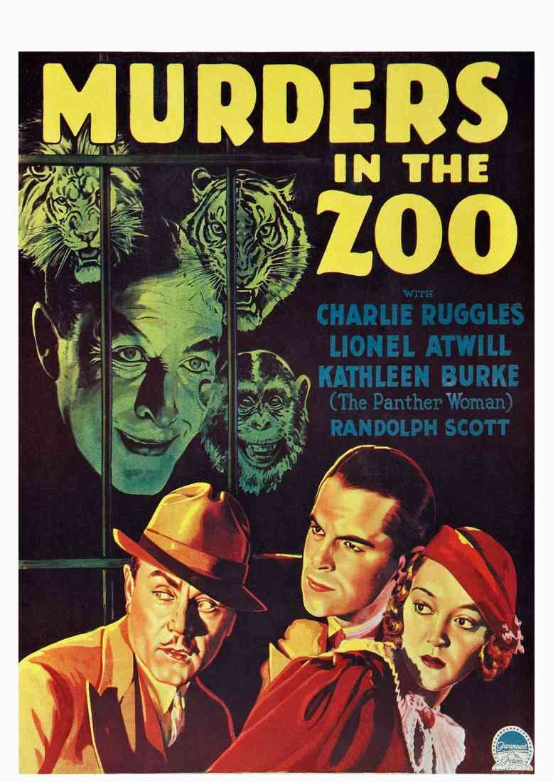 Murders in the Zoo 01 Film A4 Photo Print