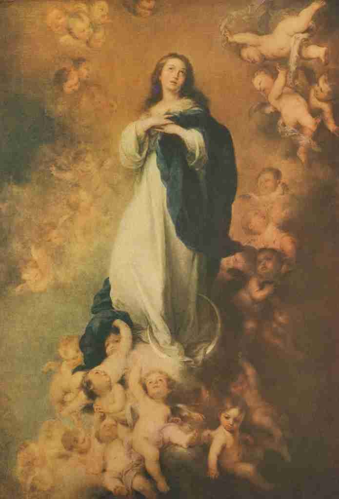Murillo B 1913 Immaculate Conception A4 Photo Print