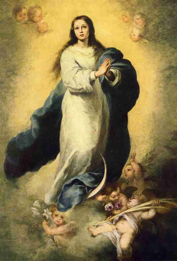 Murillo Bartolome Esteban Murillo c1910 Immaculate A4 Photo Print